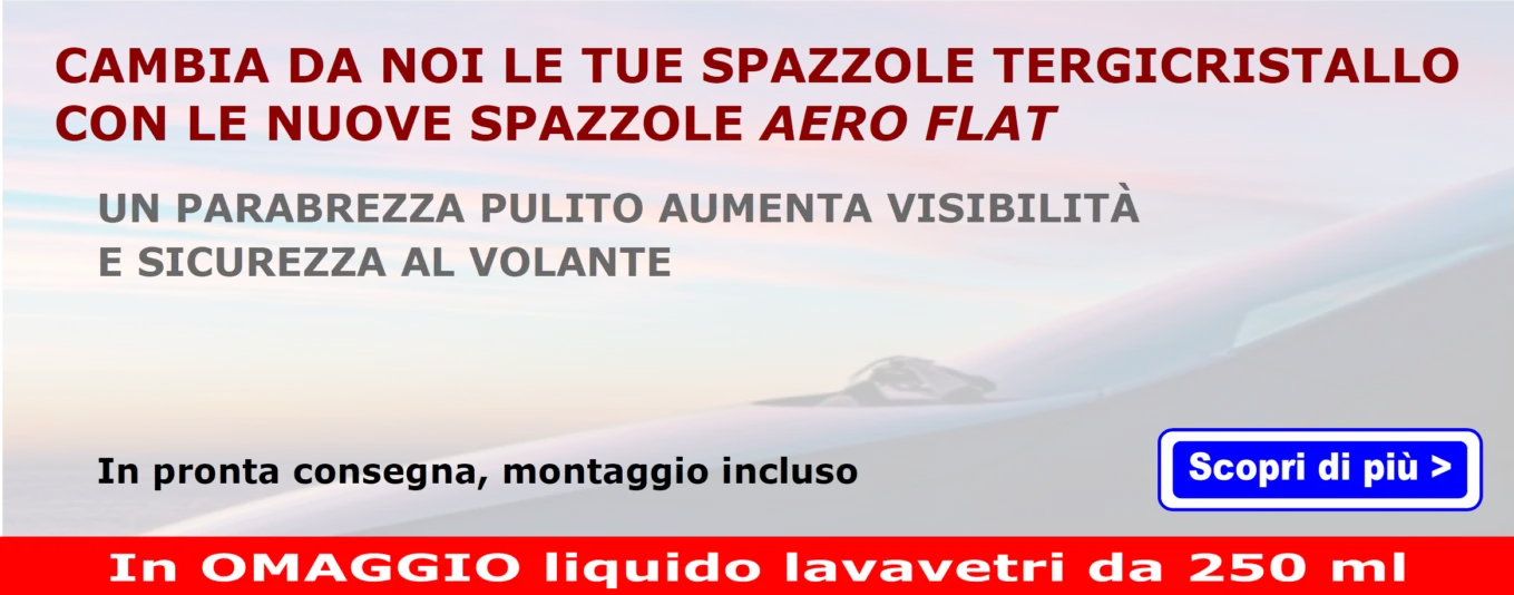 Parabrezza pulito piu sicurezza in auto
