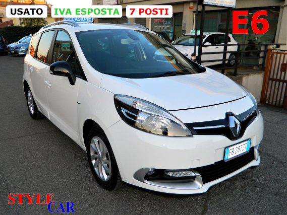 Renault SCENIC 1.5 dCi 110cv Limited 7 posti Renault SCENIC 1.5 dCi 110cv Limited 7 posti - stylecaronline.it