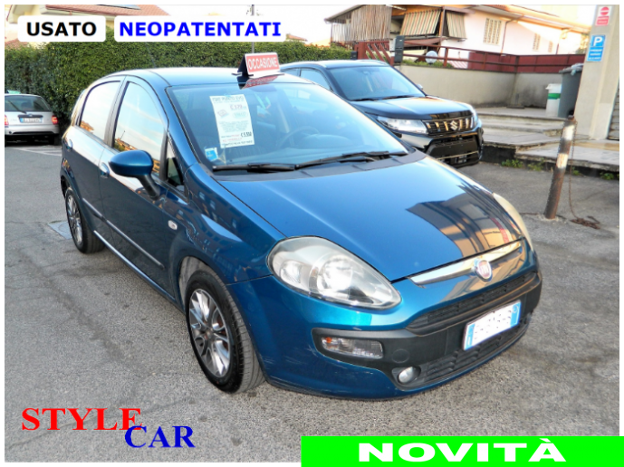 Auto usata Fiat PUNTO EVO 1.3 Mjt 75cv Blue&Me 5p Style