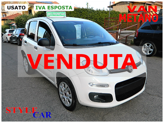 Auto usata Fiat PANDA 0.9 TWINAIR Natural Power POP 2 Posti VAN