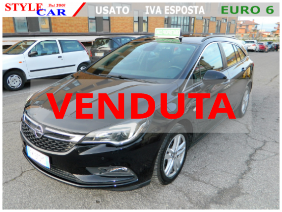 Auto usata Opel ASTRA ST 1600 CDTi Business 110cv Mt6 Opel ASTRA ST 1600 CDTi Business 110cv Mt6 - stylecaronline.it