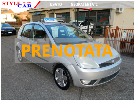 Auto usata Ford FIESTA 1.2 Benz 75cv Zetec 5p Ford FIESTA 1.2 Benz 75cv Zetec 5p - Stylecaronline.it